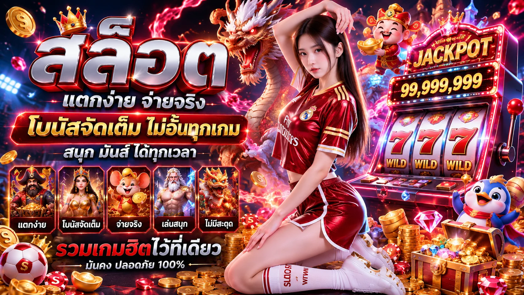 ทดลองเล่น JILI Slot ฟรี โชคดี888